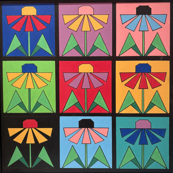 Nine Black Eyed Susans