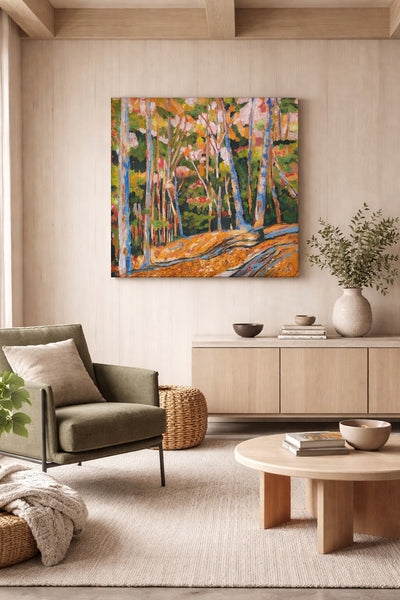 Between the Blue Trunks