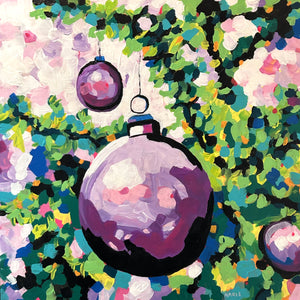 Christmas Ornament - Purple